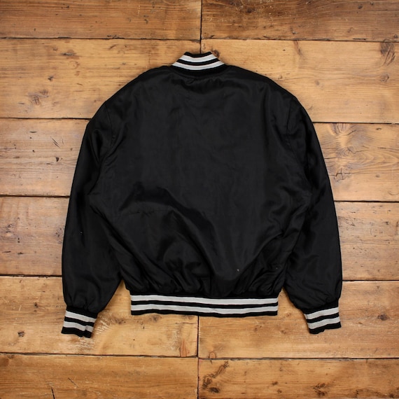 Veste vintage Holloway Varsity L années 90 bombardier baseball fabriqué