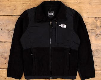 Vintage 1990s the North Face Brown Denali Fleece Sweater / Jacket