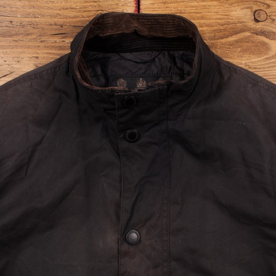 Vintage Barbour International Jacket M Wax Cotton… - image 5