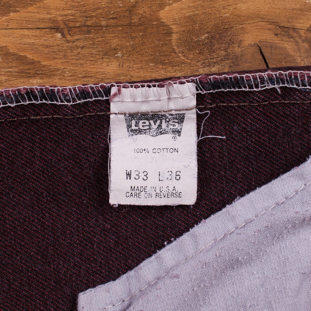 Vintage Levis 560 Jeans 33 X 36 USA Made 90s Dark Wash Vintage Levis 560 Jeans 33 X 36 USA Made 90s Dark Wash