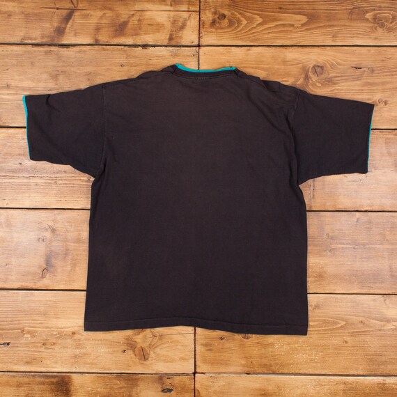 Vintage Single Stitch T Shirt Blank XL 90s USA Ma… - image 3