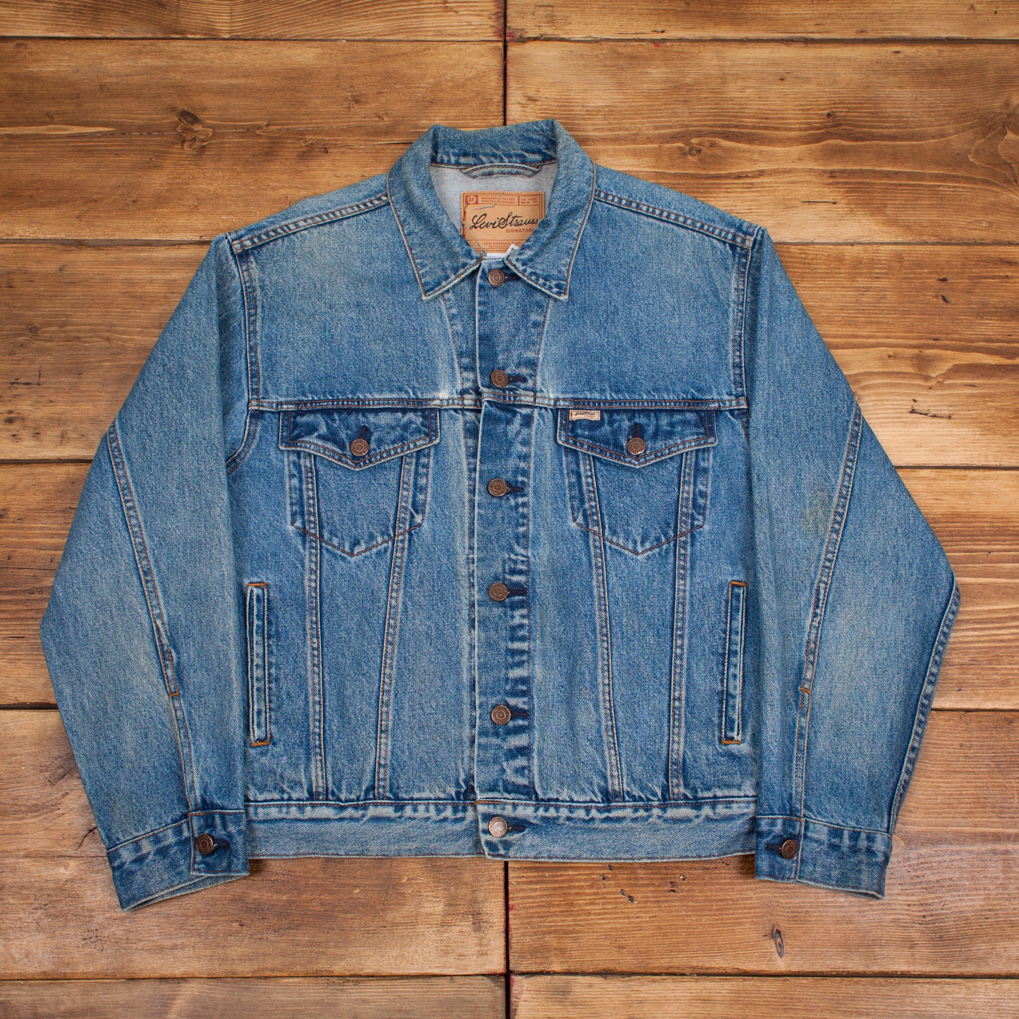 Mens Vintage Levis Signature Stonewash 