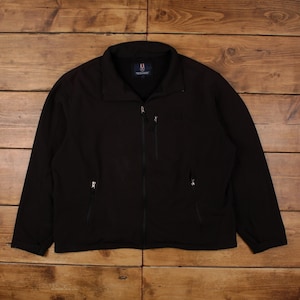 Phat Farm Classics Jacket 3XL Mens 00s Black Softshell Lined Streetwear Urban