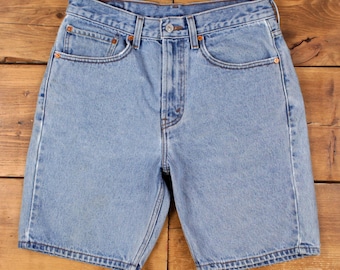Levis 505 Denim Shorts Jorts 30 Mens 00s Blue Regular Summer - Etsy