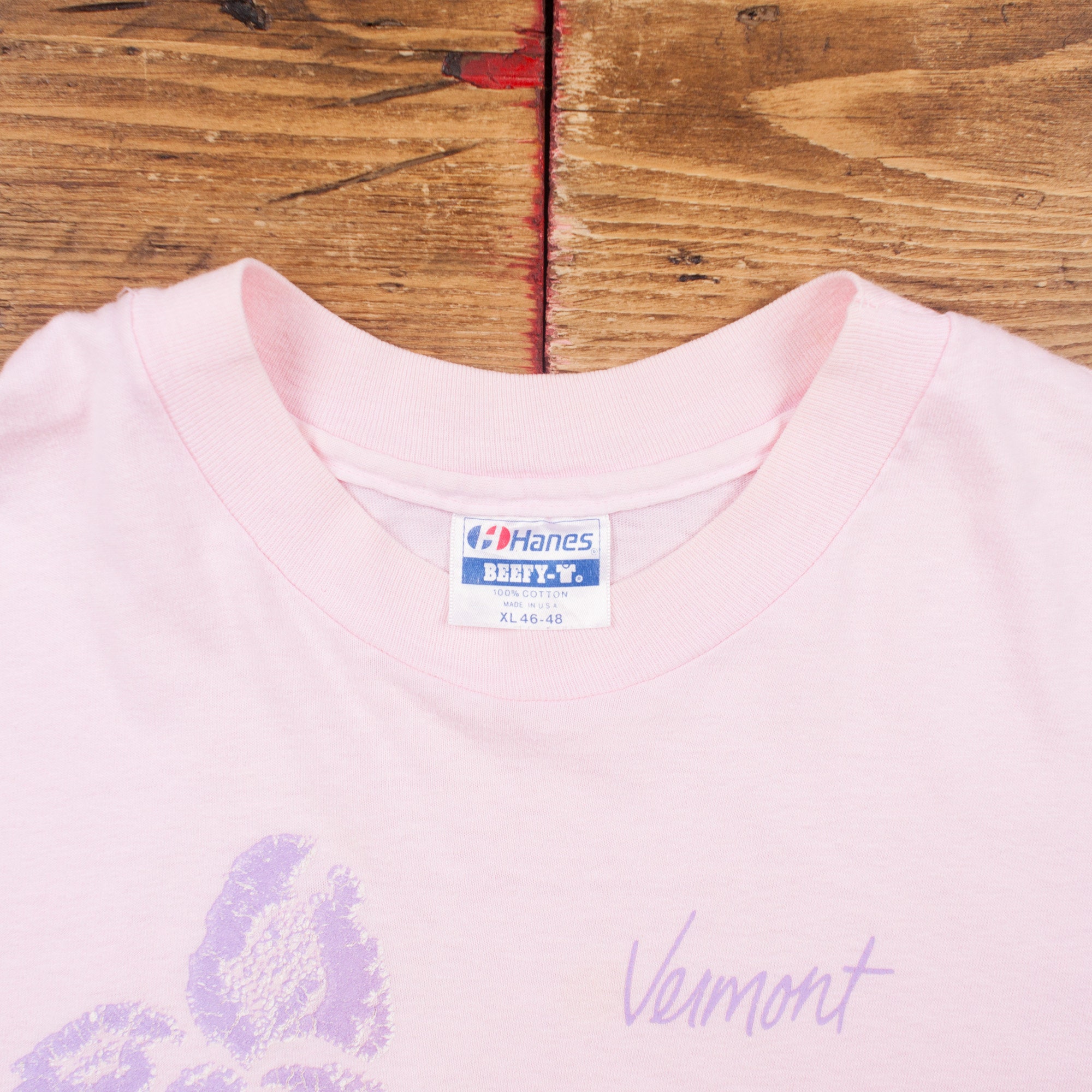 90s ヘインズ フラワープリントTシャツ USA製 シングルステッチ ヴィンテージ ヘインズ シングルステッチ Tシャツ グラフィック