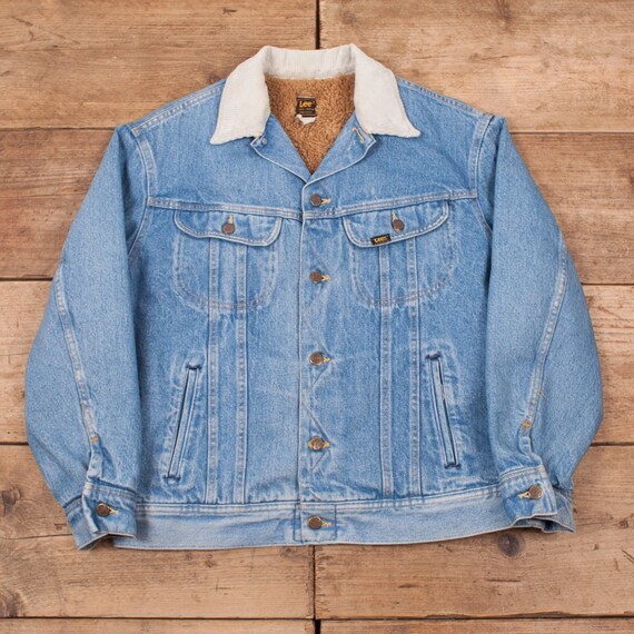 lee sherpa trucker jacket