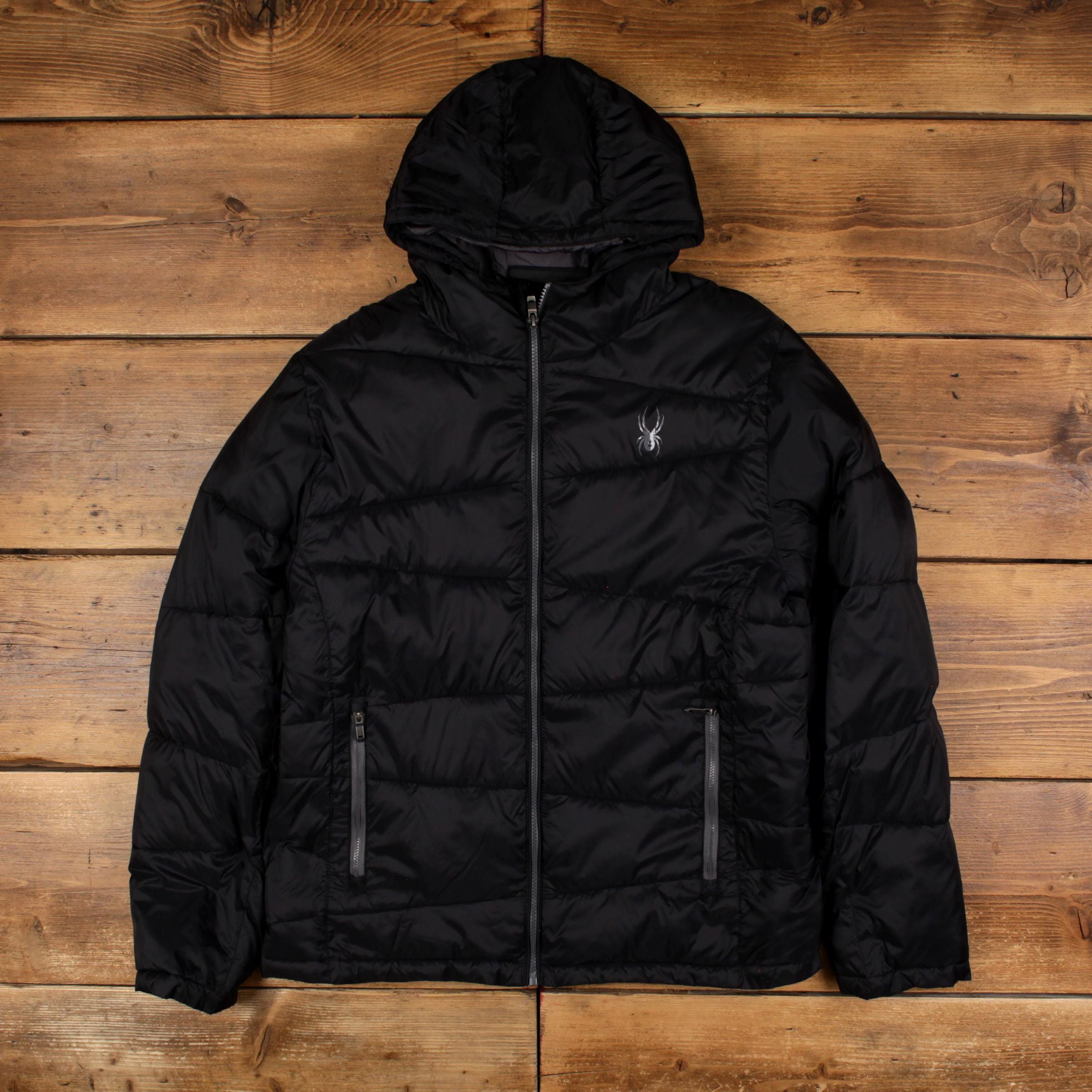 Veste De Ski Homme Spyder Rouge Taille M – 2 En 1 Avec Manches Amovibles Et Capuche