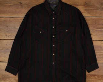 Chemise Homme Van Heusen Taille M 15-15.5 Manches Longues - Coton, Très Bon état