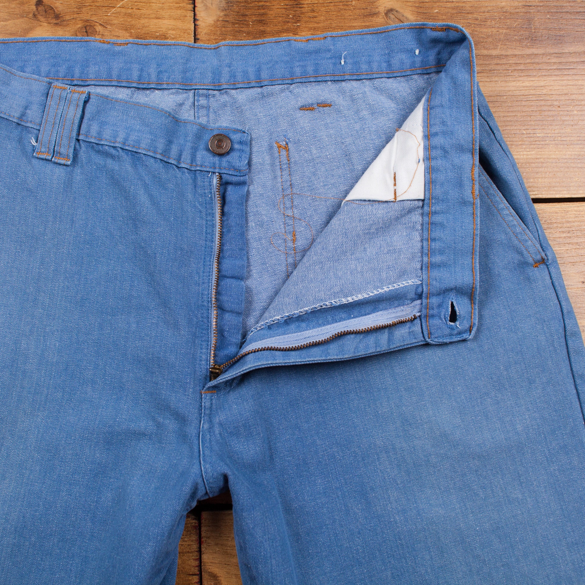 Vintage Montgomery Ward Jeans Pants Trousers 34x31 80s Talon