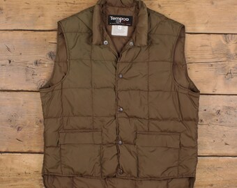 Vintage 1980s Polo Ralph Lauren Goose Down Vest Mens Size Small