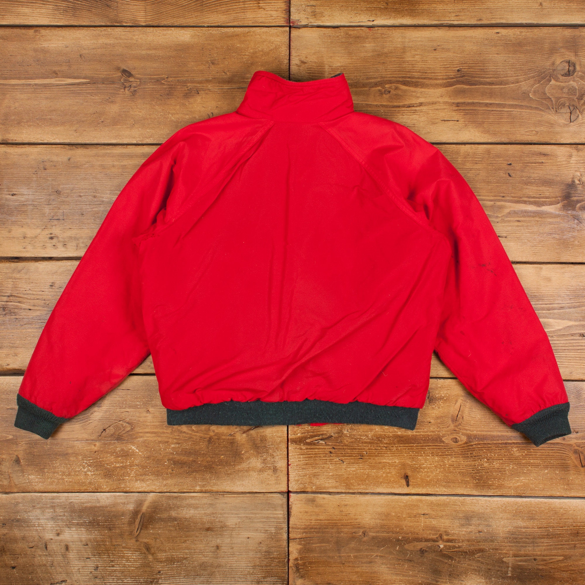 Vintage Woolrich Windbreaker Jacket M 80s Teton Fleece Lined USA