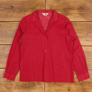 Vintage Sears Casual Hemd Button M 70er Jahre The Fashion Place Damen Langarm