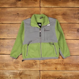 Vintage North Face Outdoor Jacket S Denali Fleece Green Womens