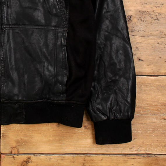 Vintage Guess Leather Jacket M Black - Etsy Canada