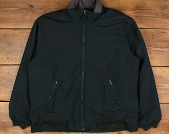 Vintage L.l.bean Windbreaker Jacket XL 90s Bomber Warm-up Blue - Etsy