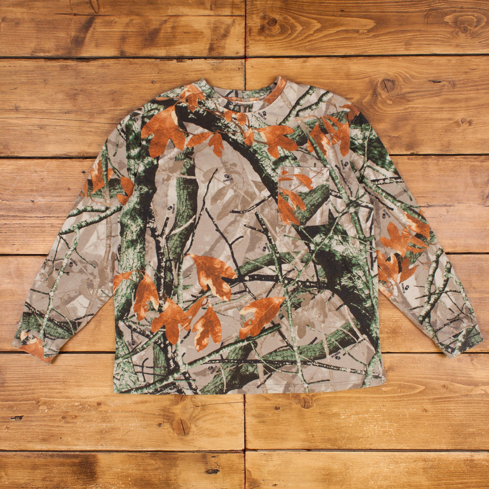 Maillot Paintball Vintage Sumo Marketing – Camo Realtree, Col V, Taille Large