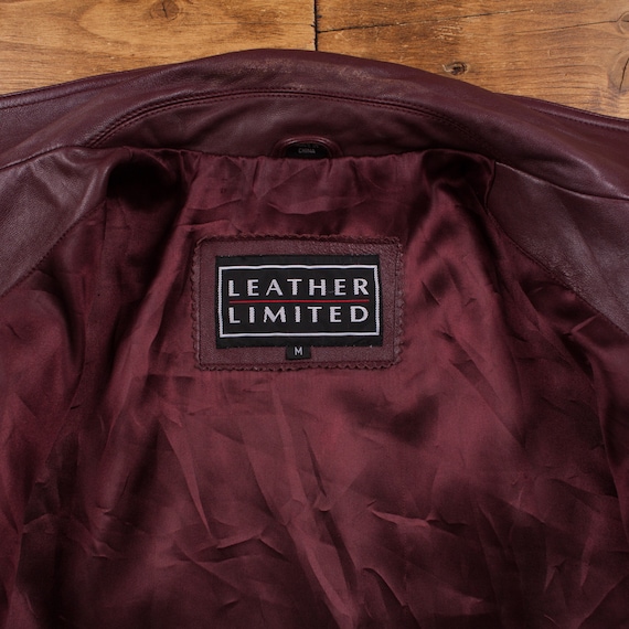 Vintage Leather Limited Leather Jacket M Mob Blaz… - image 5