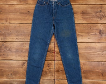 Vintage Levis 17501 Jeans 26 X 32 USA Made 90s Stonewash
