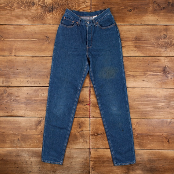 Vintage Levis 17501 Jeans 27 x 32 USA Made 80s Da… - image 1