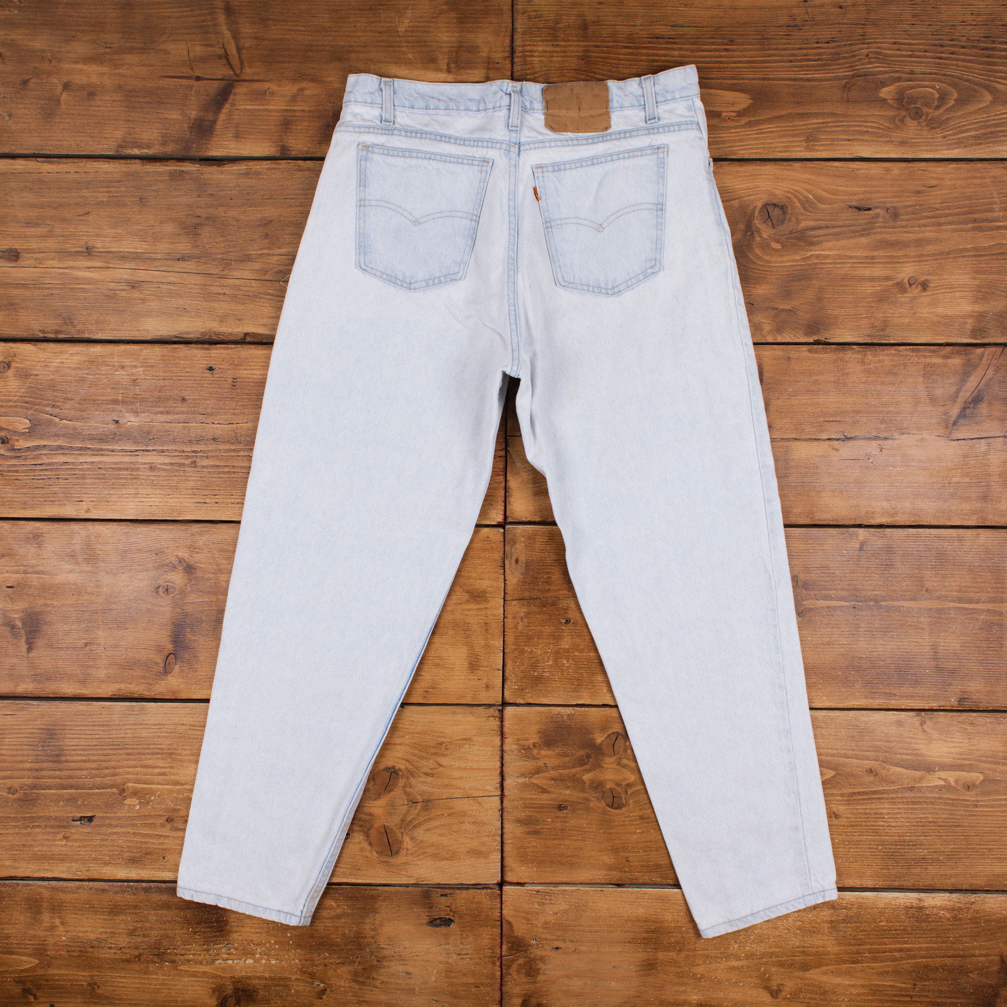 意志の力 Vintage Levis 550 Jeans 35 X 29 USA Made 90s Light Wash