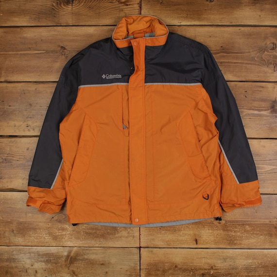 Vintage Columbia Outdoor Jacket L Orange - Etsy