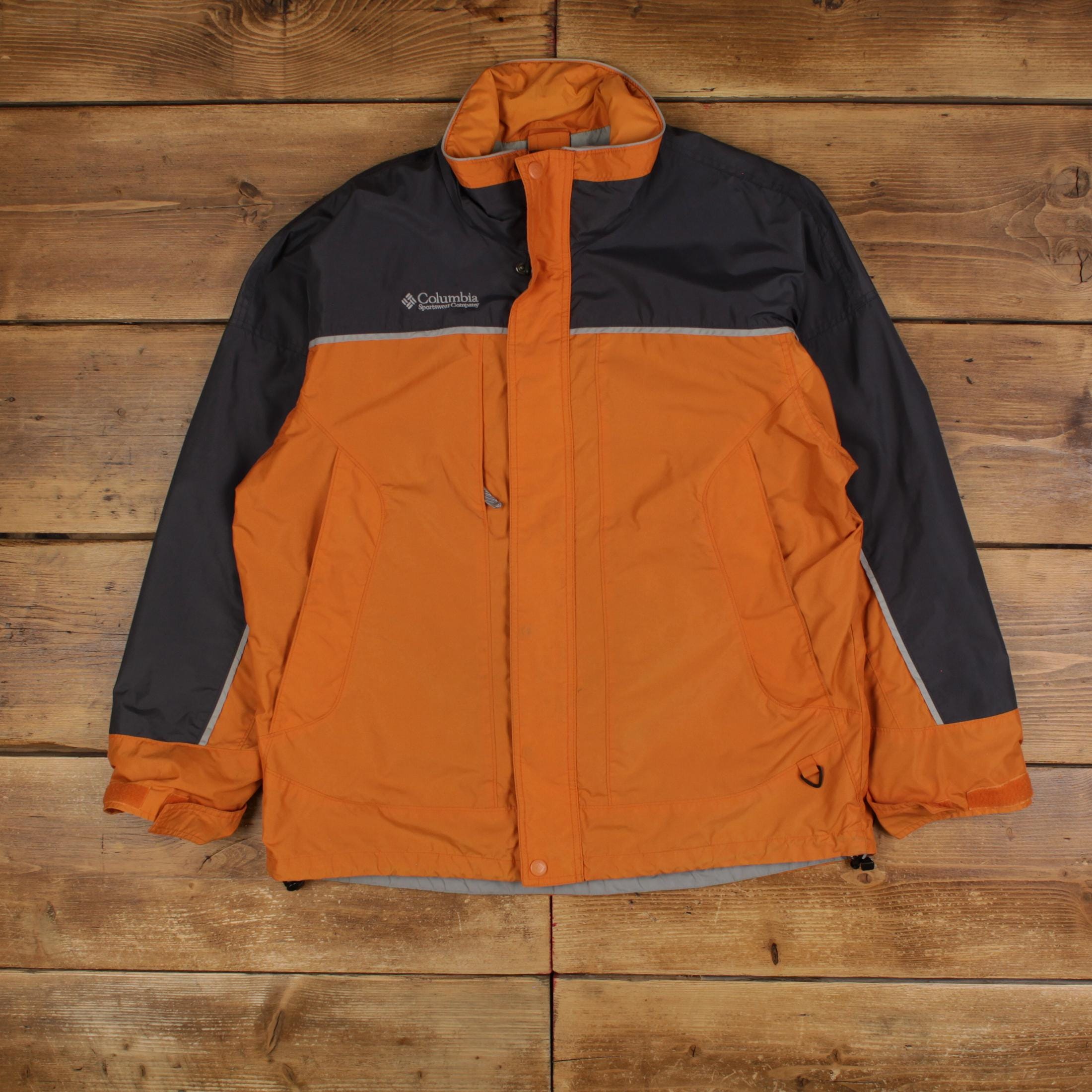 Vintage Columbia Outdoor Jacket L Orange - Etsy