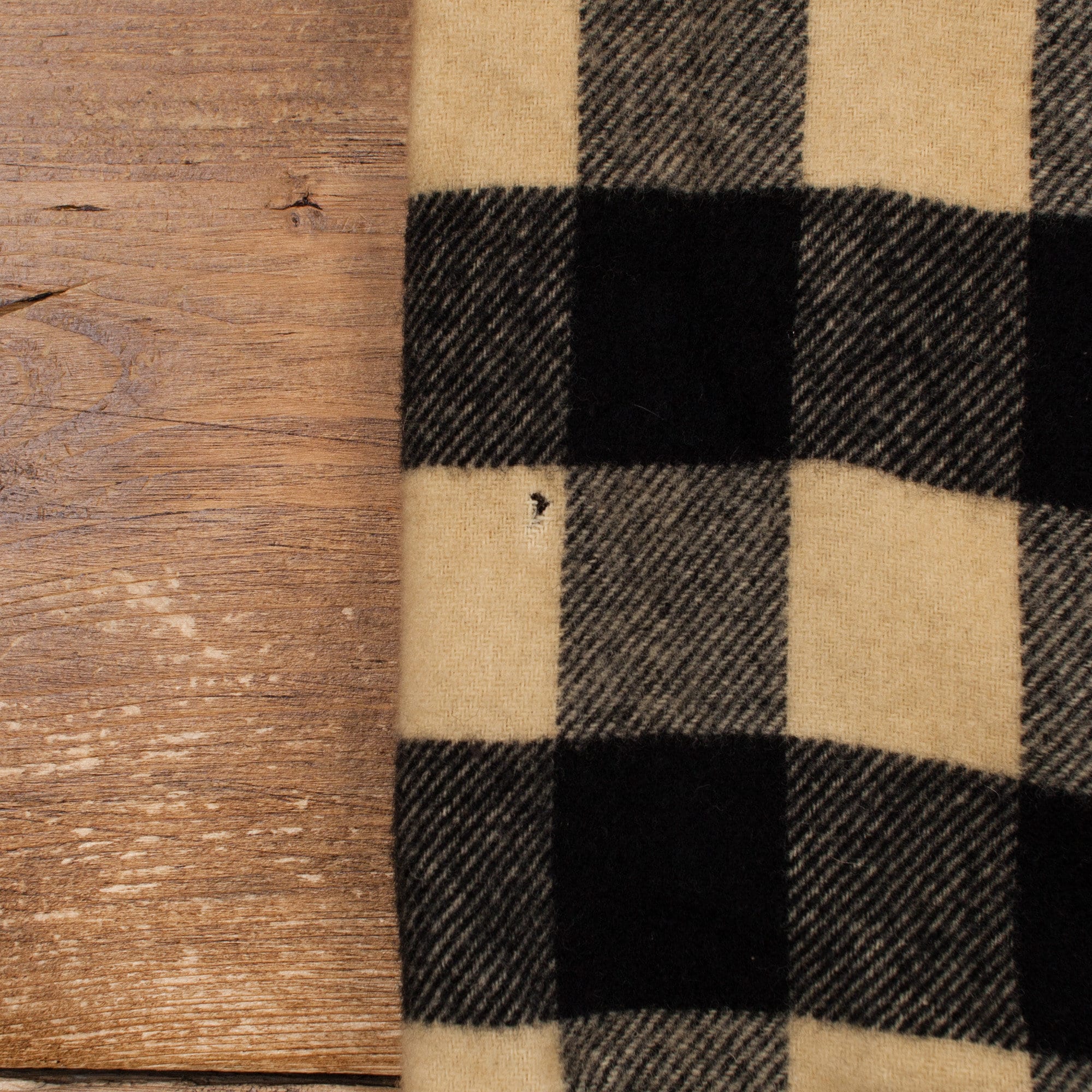 Vintage Ralph Lauren Wool Jacket L 90s Shacket Plaid Beige