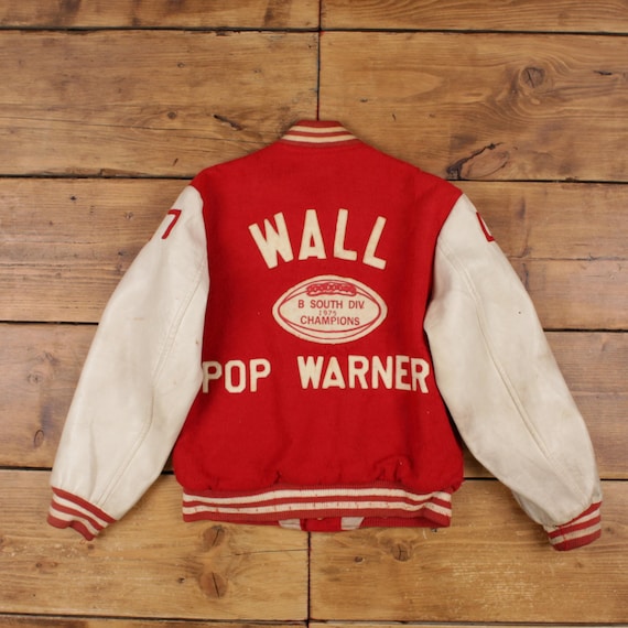 Vintage Sears Varsity Jacket XS 70s Letterman Chain Stitch USA