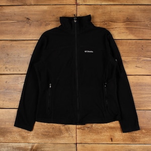 Vintage Columbia Outdoor Jacket XL Fleece Black Womens