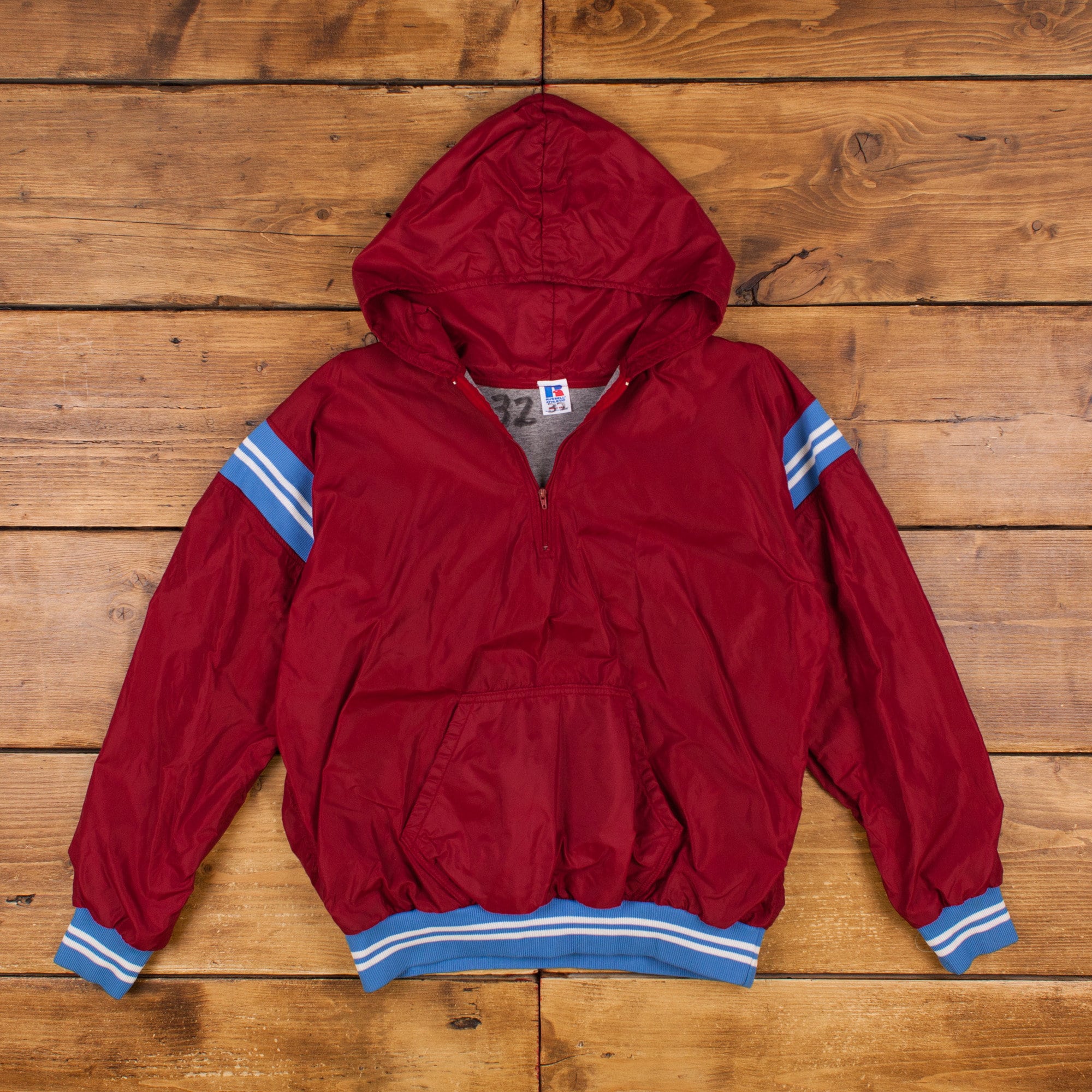 Vintage Russell Athletic Windbreaker Jacket L 90s Quarter Vintage Russell Athletic Windbreaker Jacket L 90s Quarter