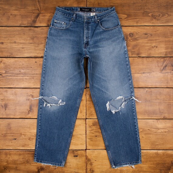 [34] 90s Levis silver tab Baggy ボタンフライ ショート パンツ リーバイス シルバータブ バギー ルーズ ビンテージ Silvertab levis vintage 90s - Gem