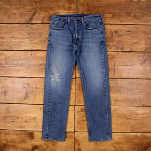 Vintage Levis 505 Jeans 32 x 30 Medium Wash Straight Blue Red Tab Denim