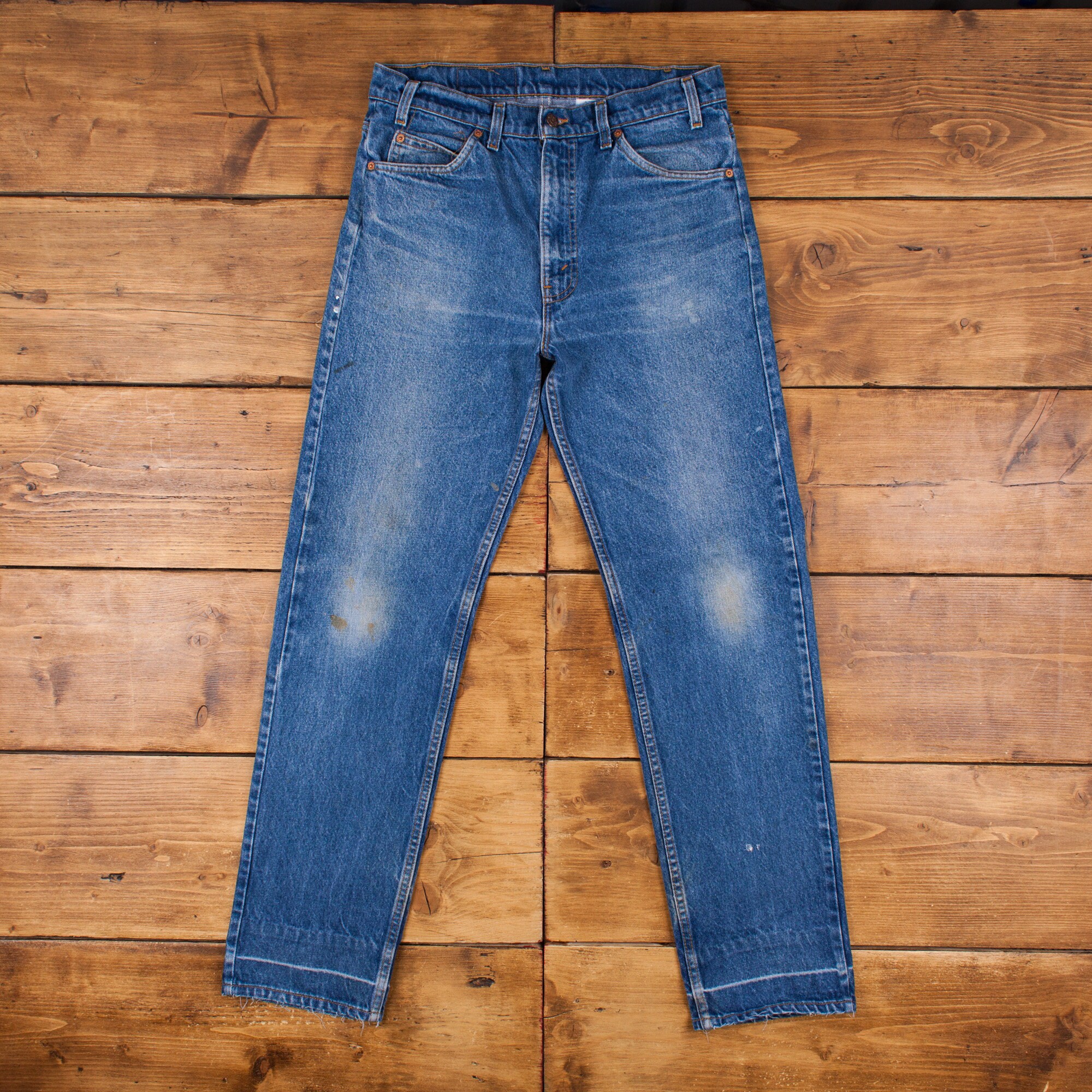 VIP【関税送料無料】希少 LEVI'S DARK BLUE COTTON DENIM JEANS eYe JUNYA WATANABE MAN COMME des GARCONS x Levi's Patchwork
