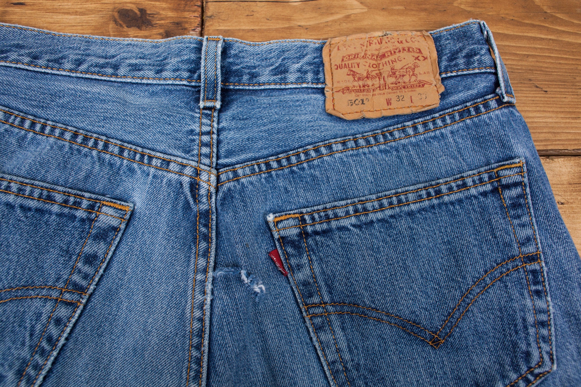 Jeans Levi's 501 Ancienne Coupe Femme