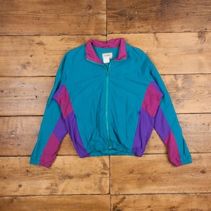 Vintage L.l.bean Bomber Jacket M 80s Blue Womens Zip - Etsy