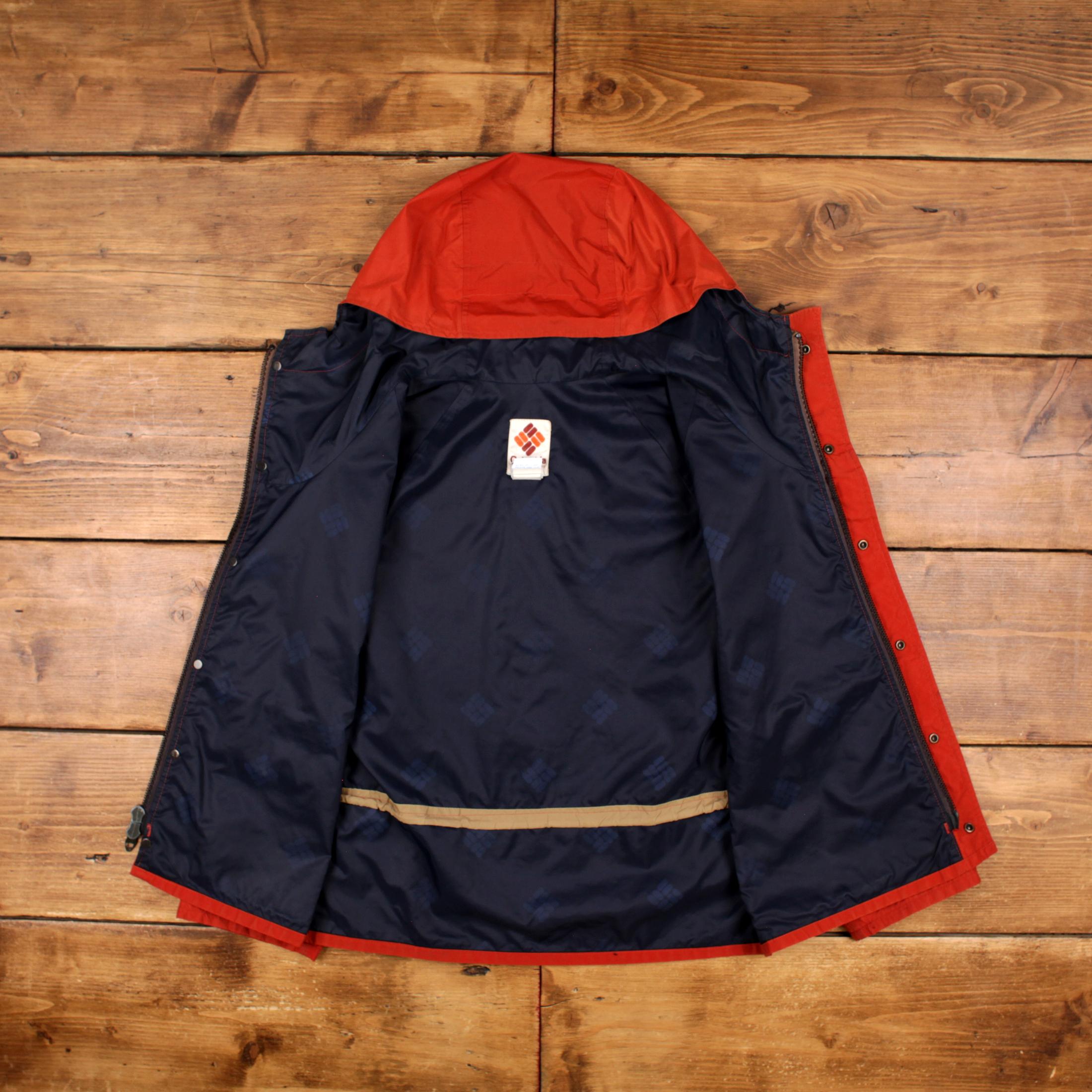 Vintage Columbia Outdoor Jacket M 80s Talon Zip Gore-tex Orange - Etsy