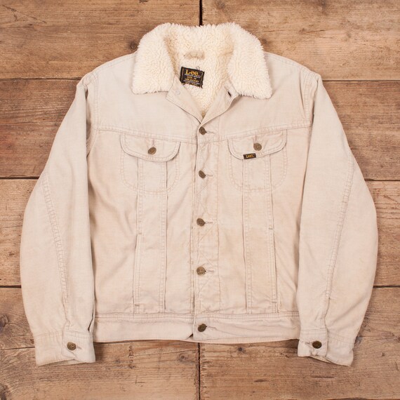 lee corduroy sherpa jacket