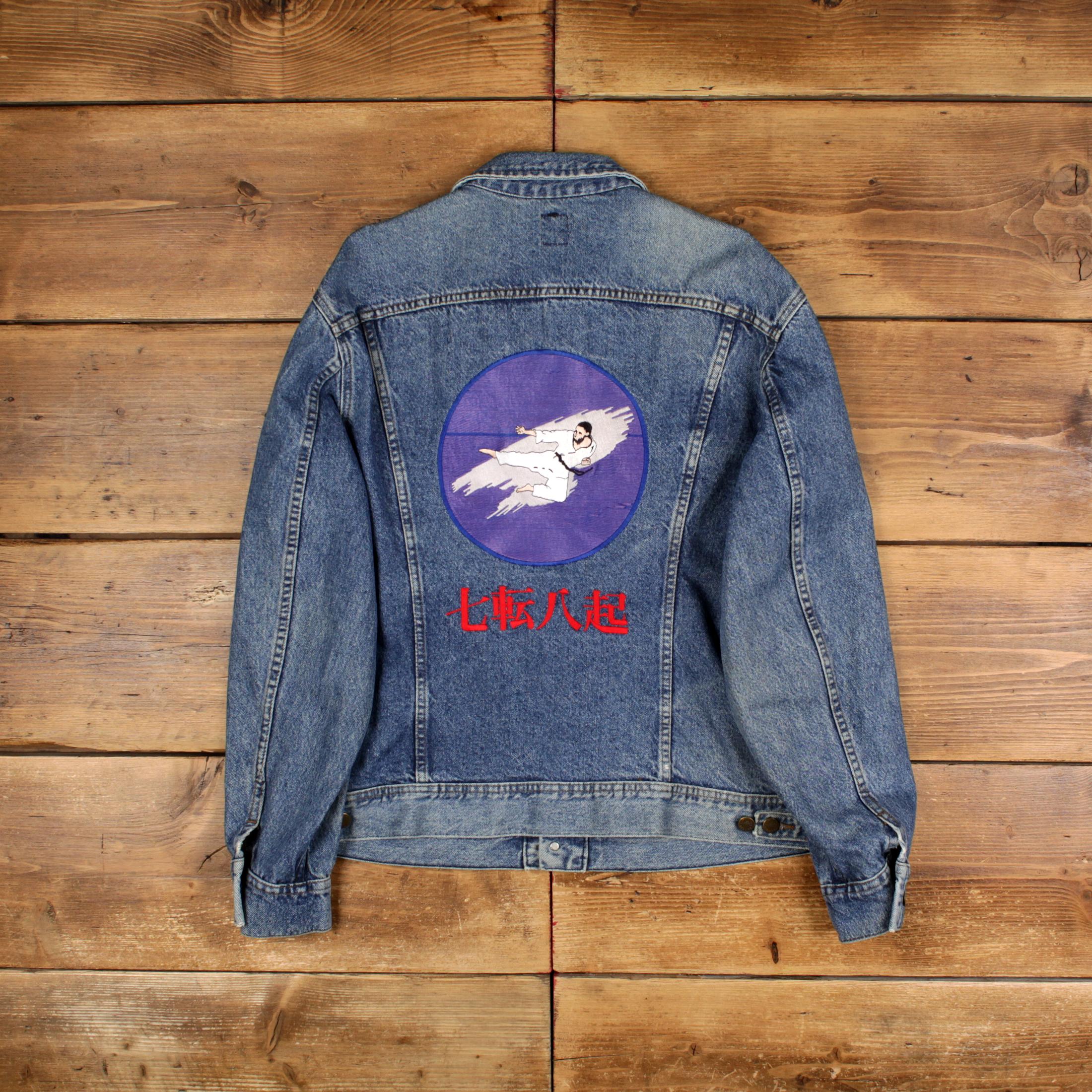 メンズ 90s Lee type 1st trucker jacket big size