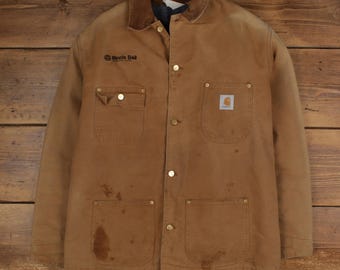 Vintage Carhartt Michigan Workers Jacket 2xlarge Carhartt Michigan