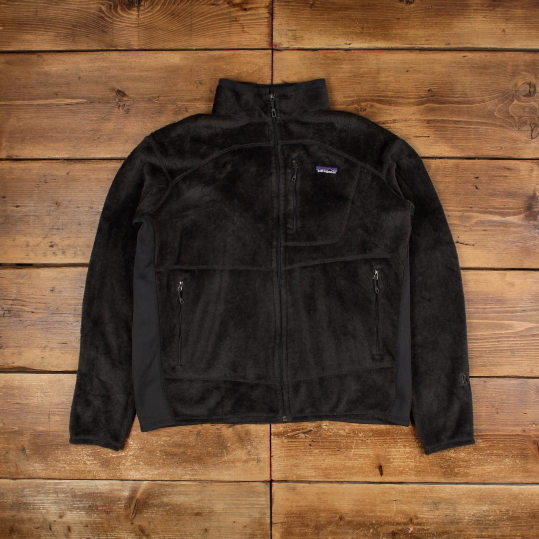 Vintage Patagonia Outdoor Jacket L Fleece Green - Etsy