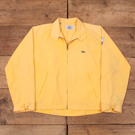 lacoste yellow jacket