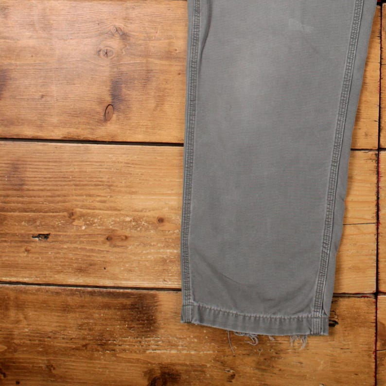 Vintage Carhartt Carpenter Pants Trousers 33x30 Dungaree Fit Unisex Straight image 10