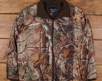 Vintage 90's Columbia Delta Marsh 1995 Men's L Camouflage