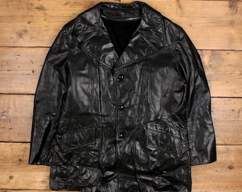 Vintage Eddie Bauer Leather Jacket L 90s Car Coat Brown Womens - Etsy