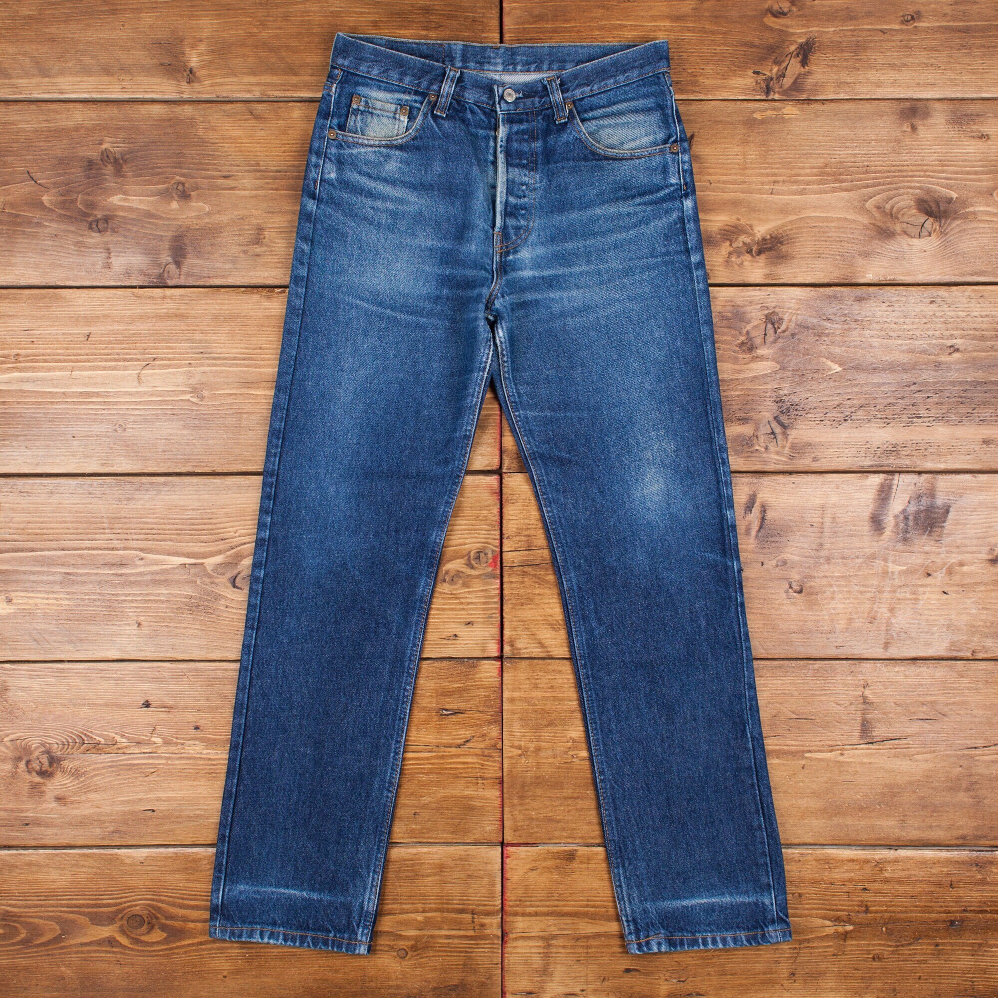 Vintage Levis 501 Jeans 31 X 33 USA Made 90s Straight Leg Vintage Levis 501 Jeans 31 X 33 USA Made 90s Straight Leg