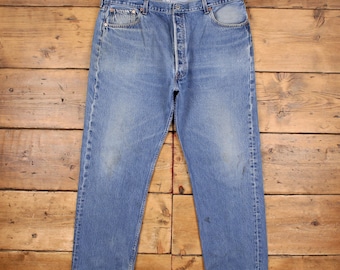 Vintage 80's LEVIS 501 0115 Light Wash Jeans Levis 501 Made in Usa