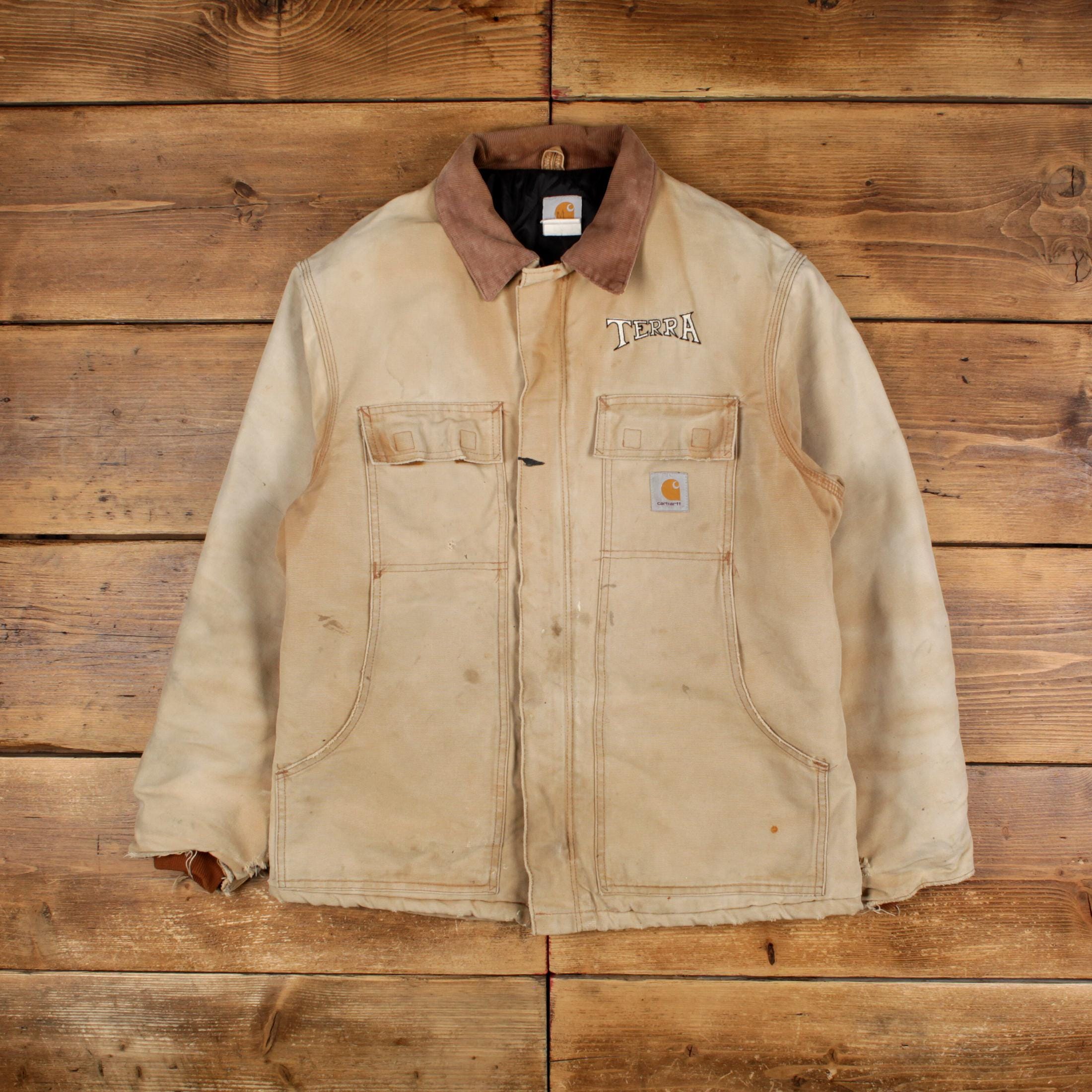 Faded Carhartt Coat - Etsy