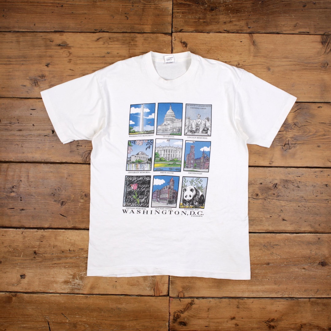 Vintage Fruit of the Loom Single Stitch T Shirt Graphic Large 90s