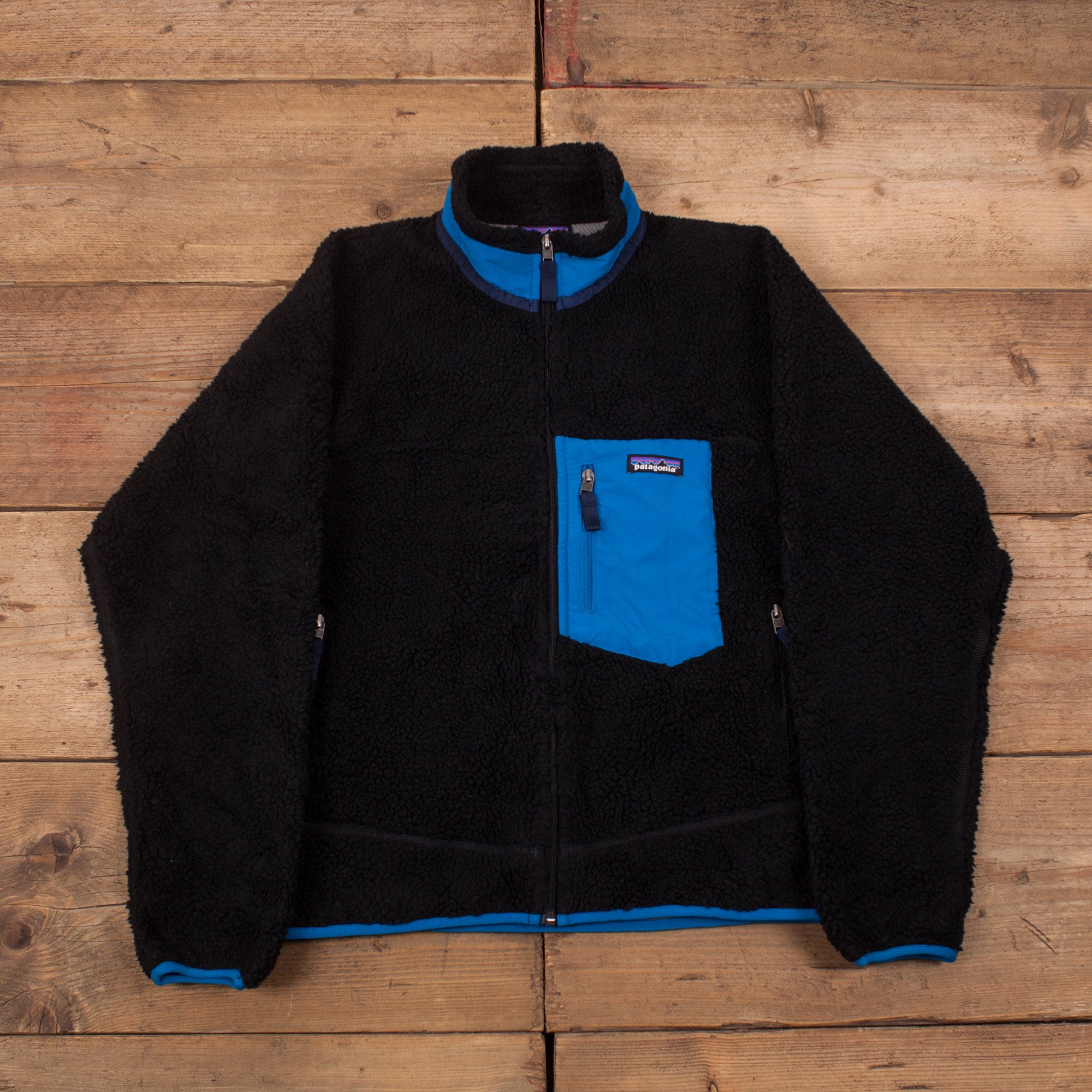 deep pile fleece jacket men's