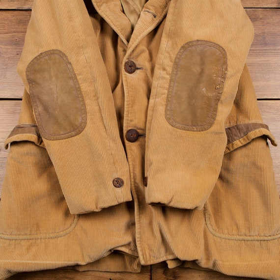 Vintage Cortefiel Corduroy Jacket L 80s Blazer Co… - image 4